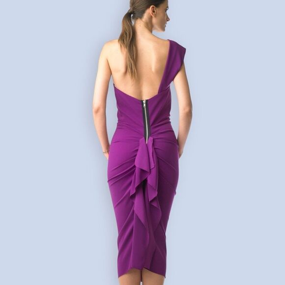 ISSUE NY 11512 dress in Chartreuse Size L - Picture 6 of 14